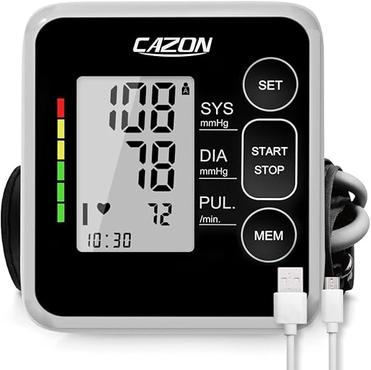 Detalle de CAZON Tensiómetro de Brazo: Monitor de Presión Arterial 🩺