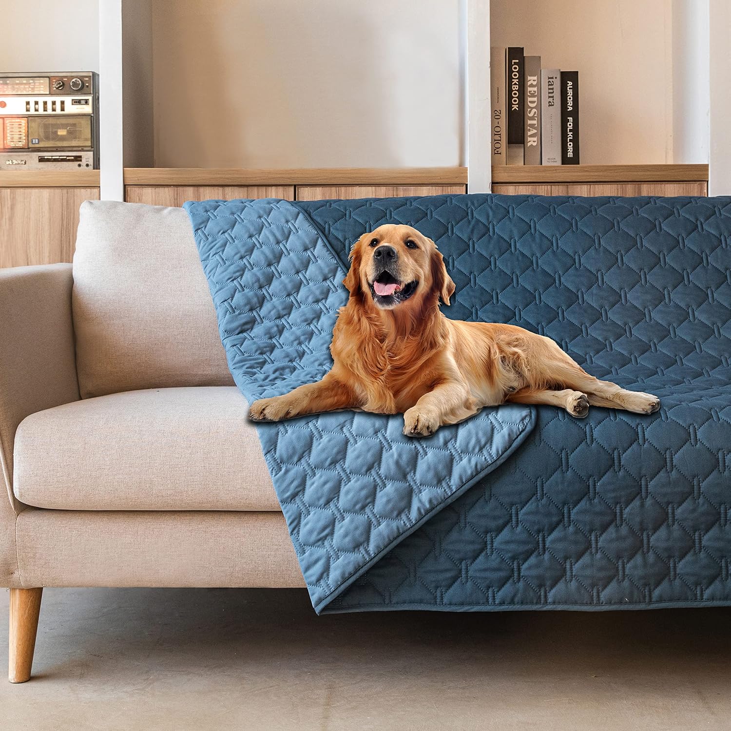 Detalle de gogobunny Double-Sided Waterproof Dog Bed Cover 52x82