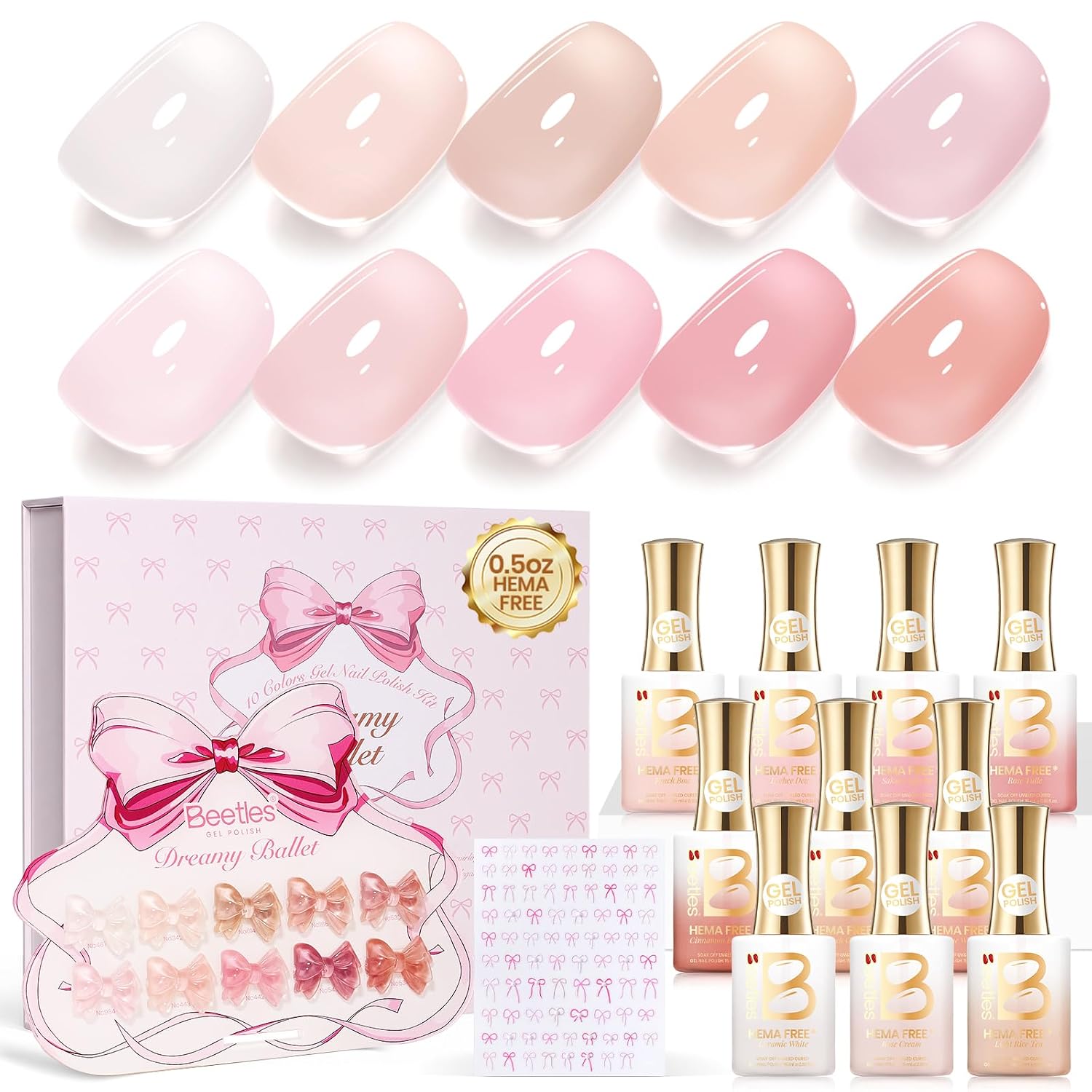 Thumbnail 6 de Beetles Cat Eye Gel Nail Polish Set 20 Colors 💅