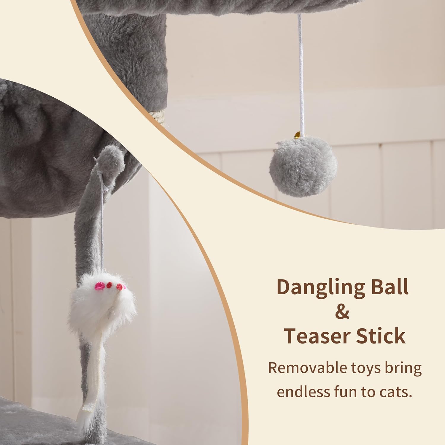 Thumbnail 3 de Heybly Cat Tree HCT004SW