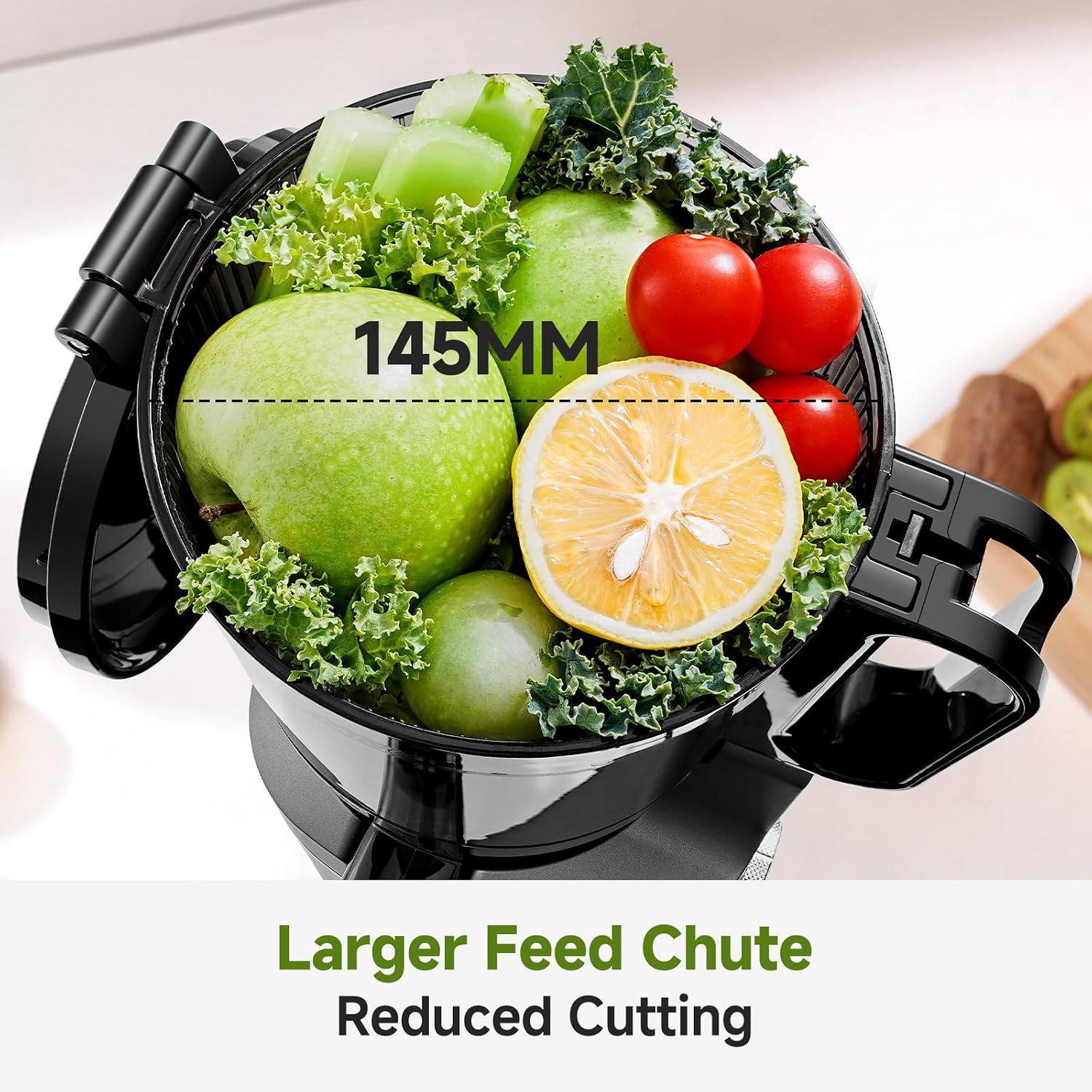 Detalle 2 de AMZCHEF SJ-036 250W Slow Juicer Entsafter