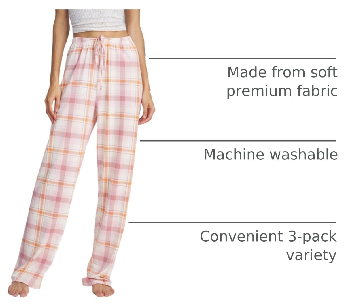 Thumbnail 4 de Ultra Performance Womens Pajama PJ Pants 3 Pack