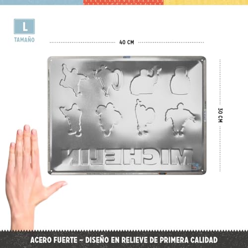 Thumbnail 1 de Plaque rétro Michelin 30 x 40 cm ⚙️