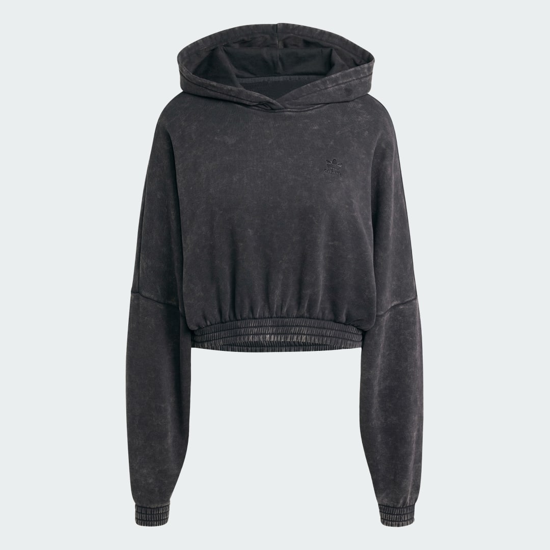 Detalle de Acid-Wash Crop Hoodie de Adidas