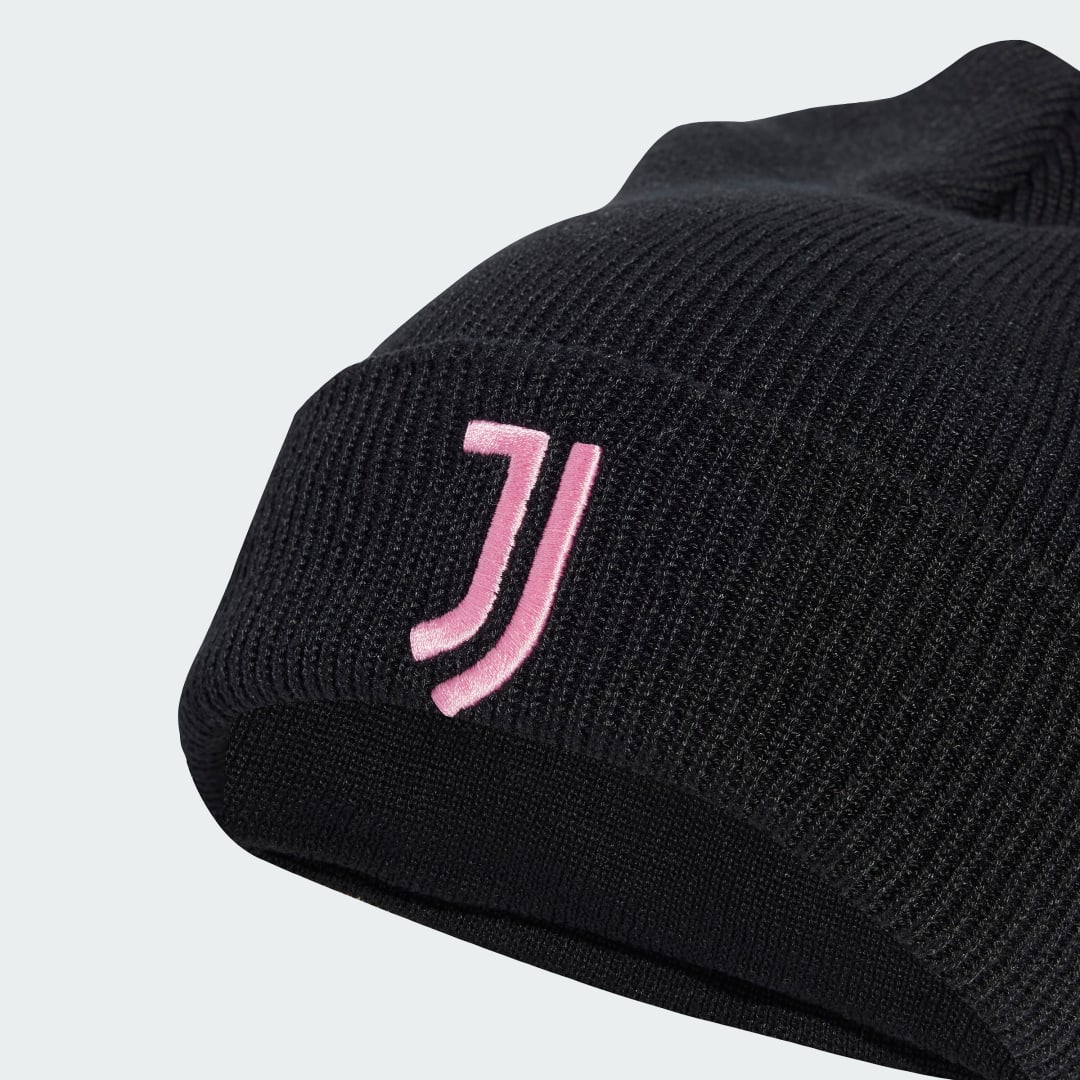 Thumbnail 1 de Gorro primera equipación Juventus de Adidas (negro) – para fans que buscan comodidad y estilo