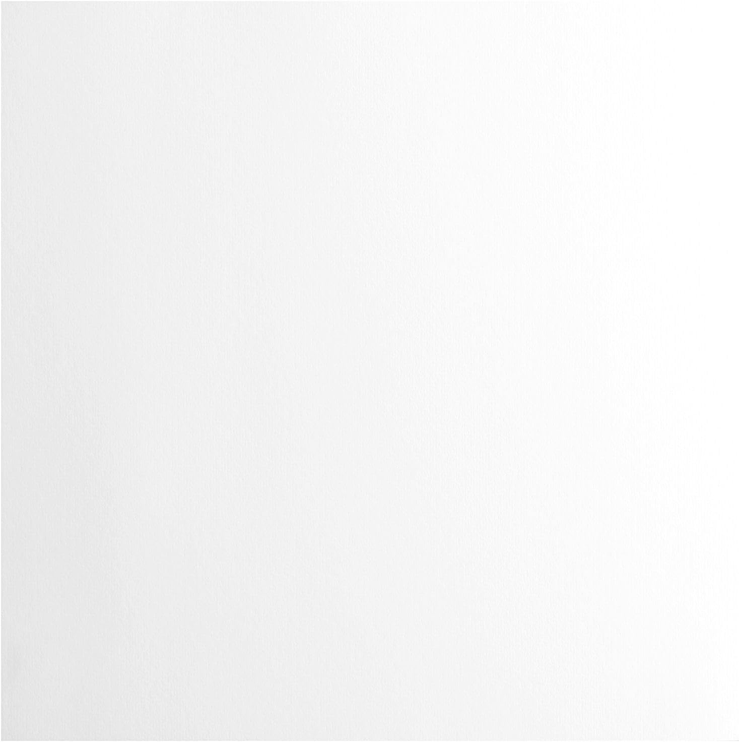 Detalle de Florence Papier Cartonné Blanc Lisse 30,5 x 30,5 cm – 100 feuilles, 200 g/m²