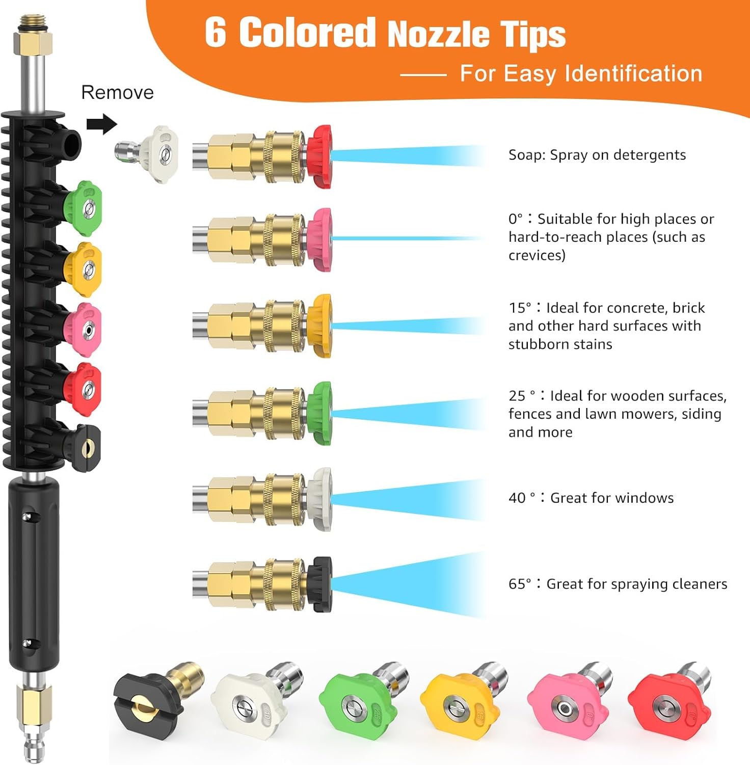 Thumbnail 1 de Sealegend 8FT Pressure Washer Extension Wand 4000 PSI