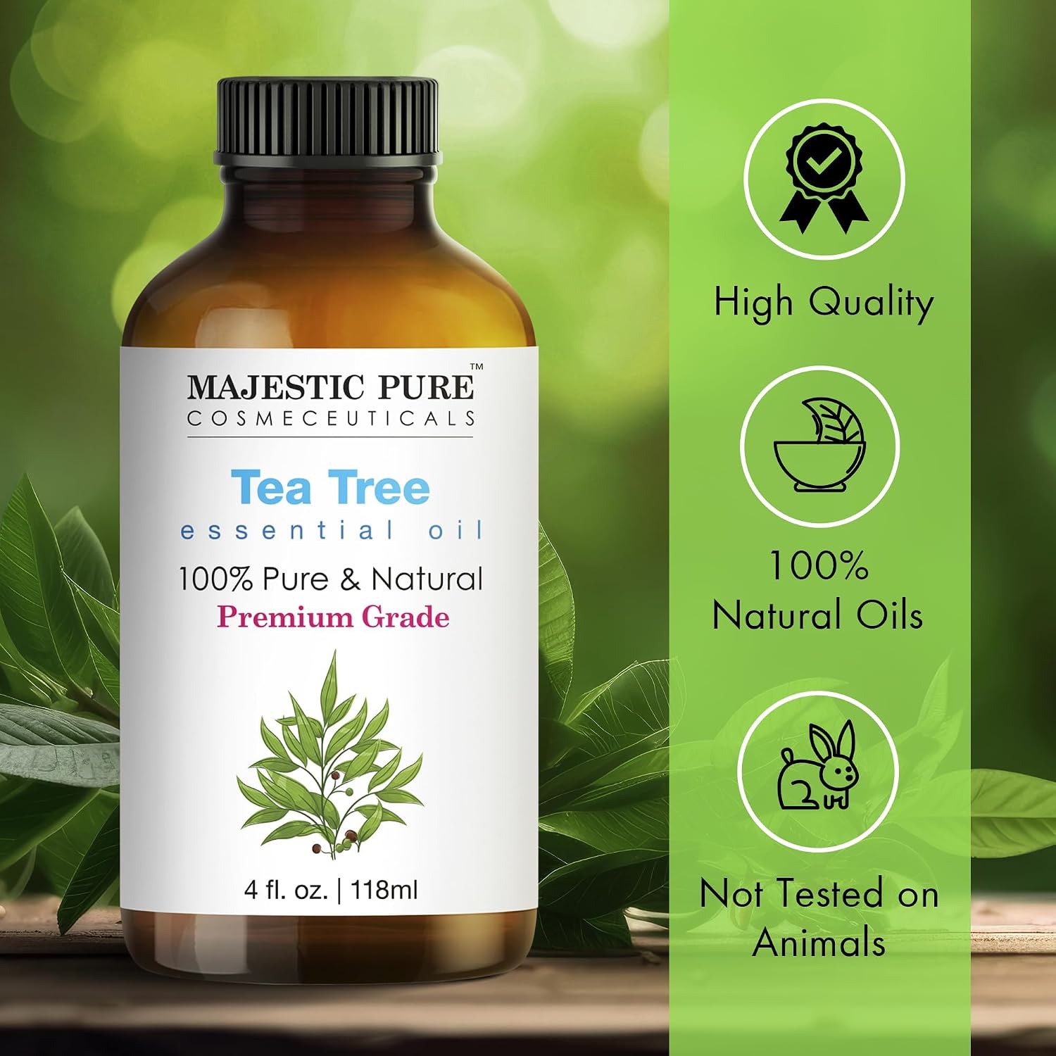 Thumbnail 4 de Majestic Pure Tea Tree Oil 4 fl oz