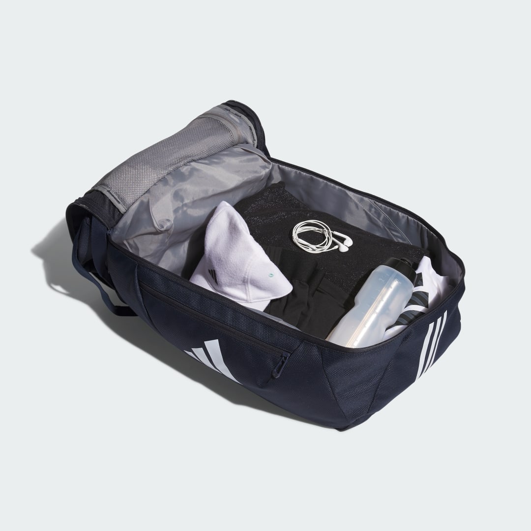 Detalle 2 de EP/Syst. Duffel Bag 50 L de Adidas: maleta de deporte práctica para entrenos y viajes