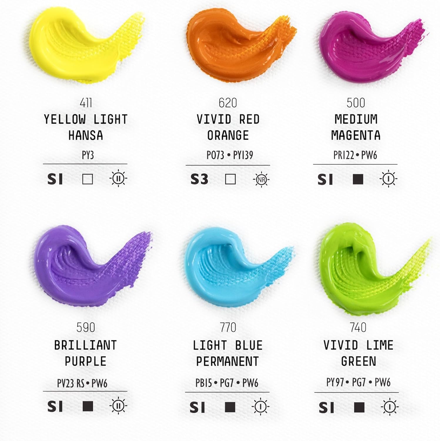 Thumbnail 1 de Liquitex Professional Acrylique Heavy Body Set 6 x 22ml 🎨