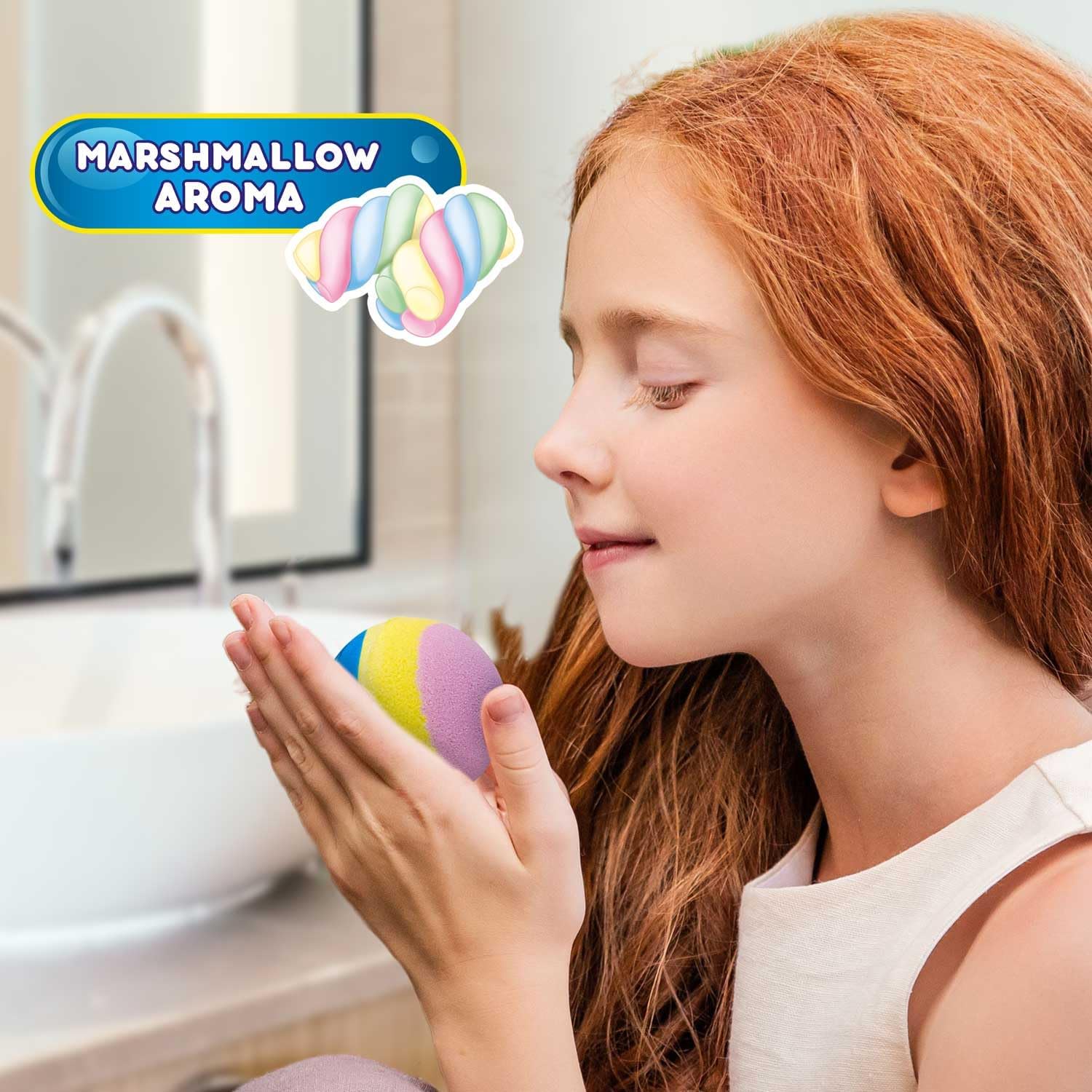 Detalle de INKEE Rainbow Bombe da bagno 60 g 🎈