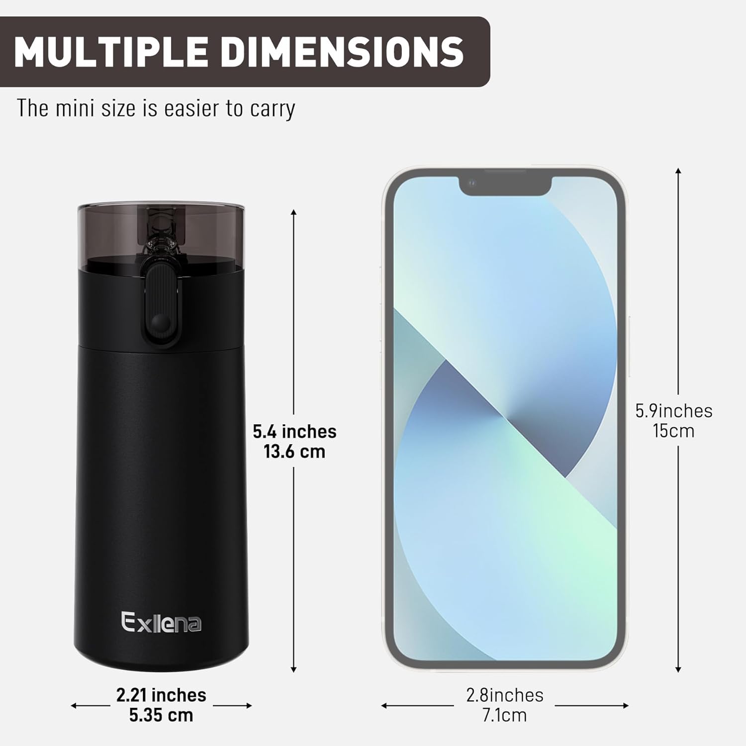 Thumbnail 1 de Exllena Small Water Bottle 150ml