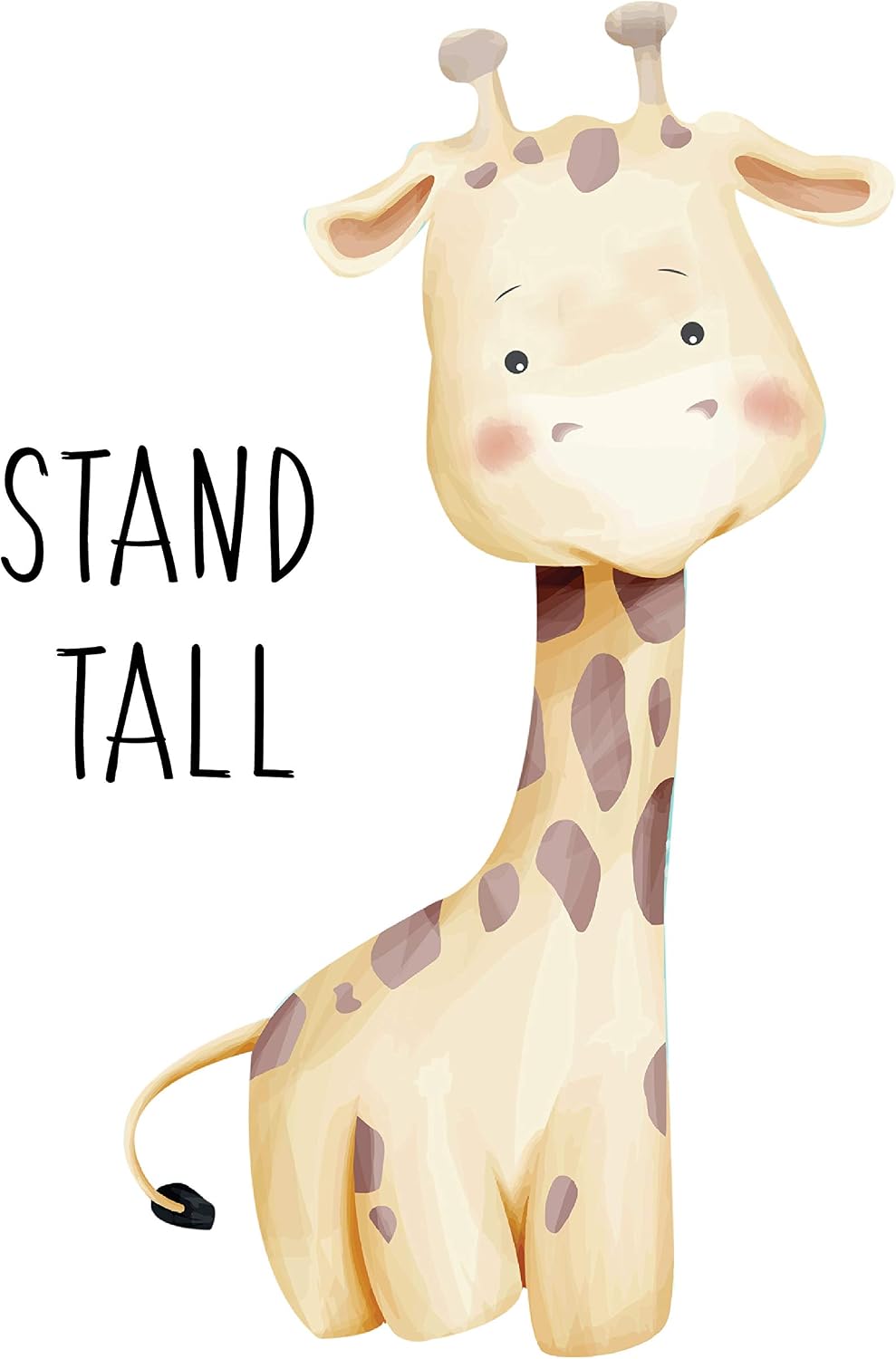 Detalle de WIETRE Set di 6 poster per la cameretta: animali della foresta, DIN A4, senza cornice