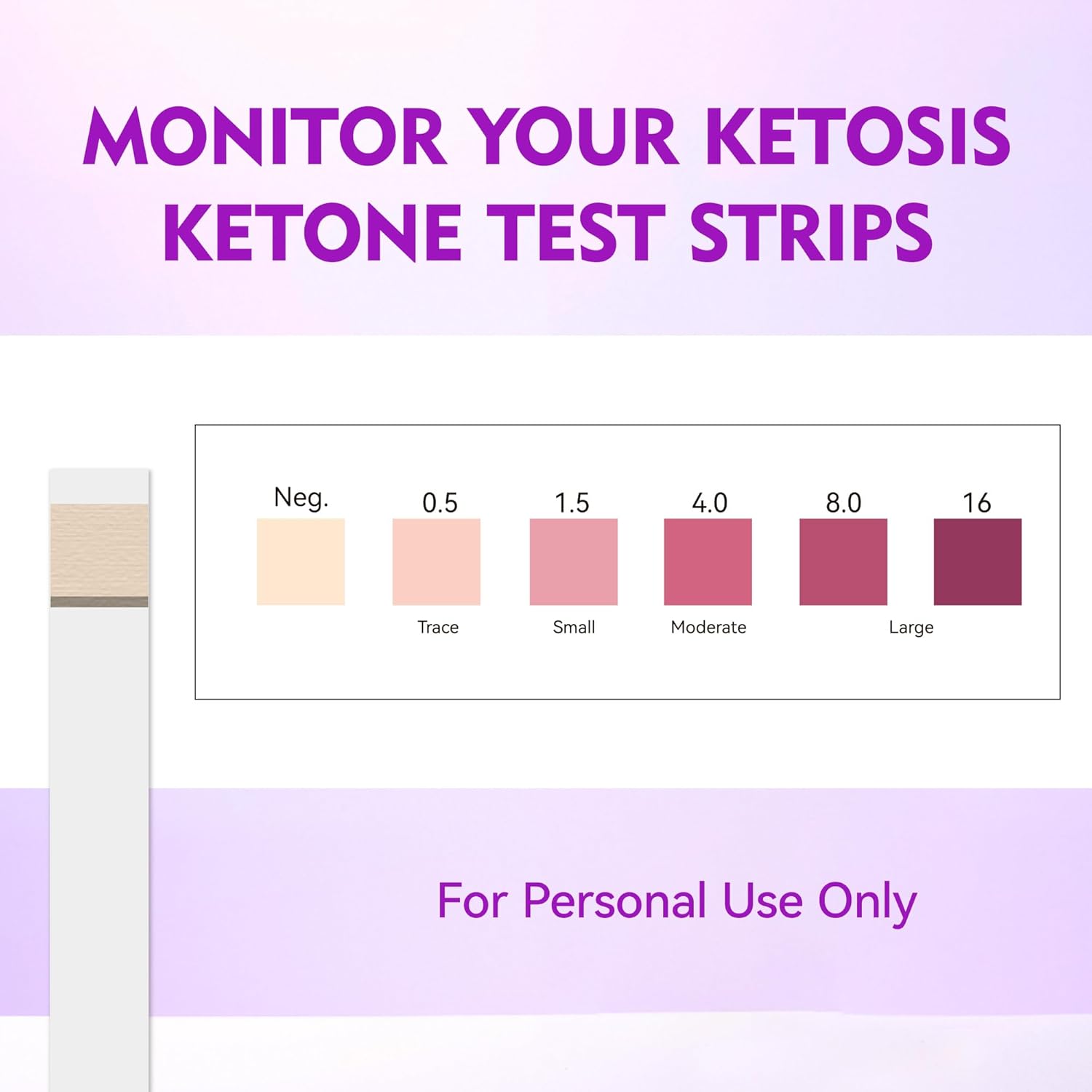 Thumbnail 3 de HOVIRAN ketone test strips, 150 count