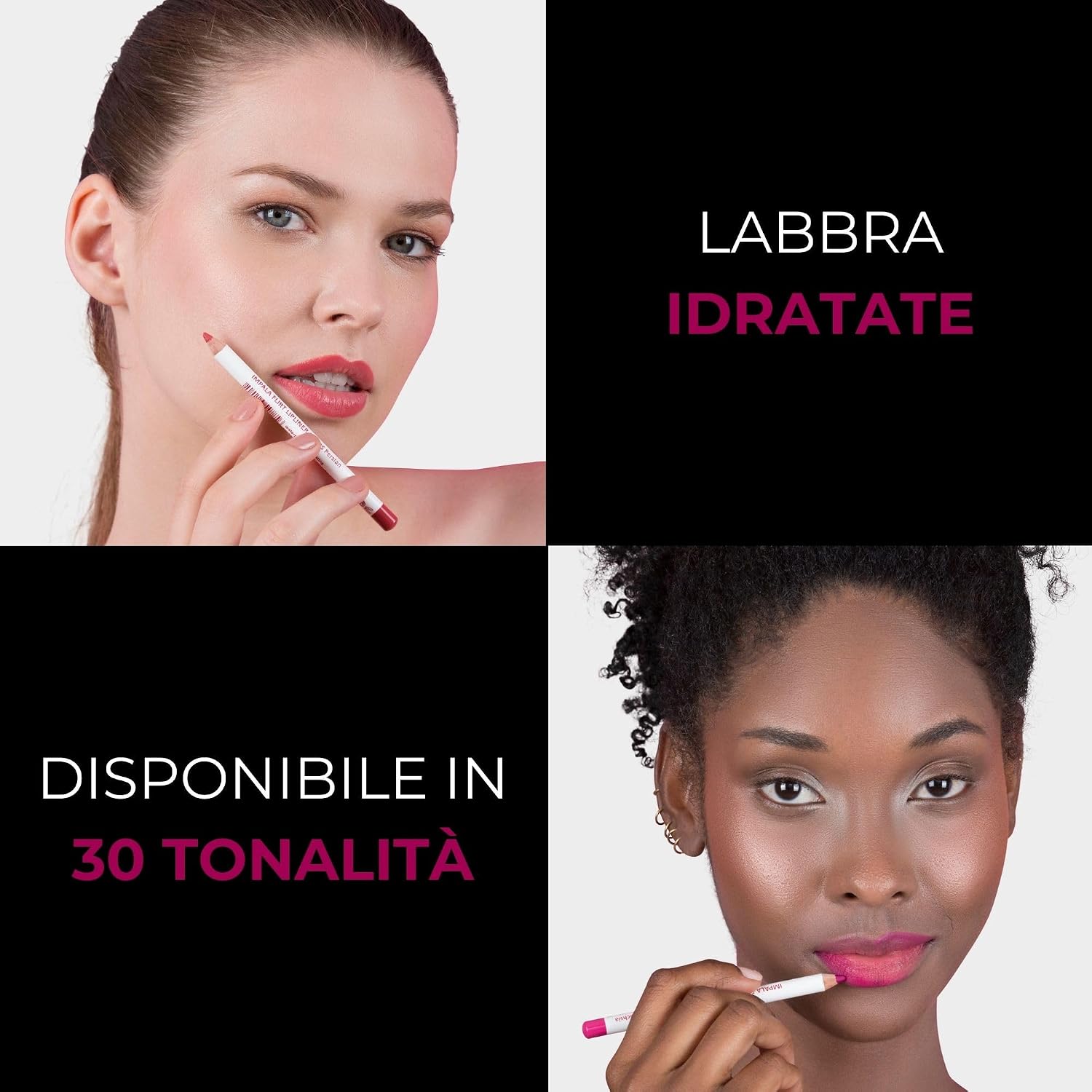 Thumbnail 2 de Matita labbra Impala cremosa waterproof a lunga tenuta 110 Haute Couture Fucsia