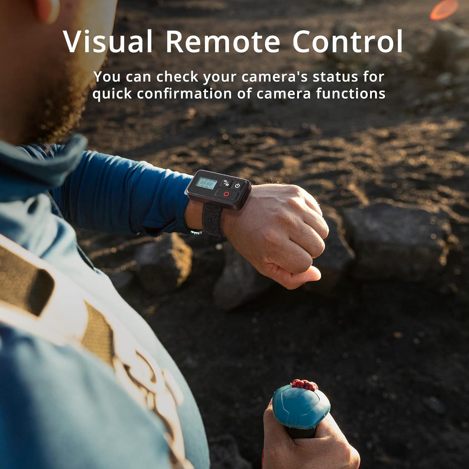 Thumbnail 6 de AKASO Brave 7 Action Cam 4K30FPS mit 256GB U3 microSDXC, Dual-Display, EIS 2.0 und 2x1650mAh – Unterwasser-Helden-Option