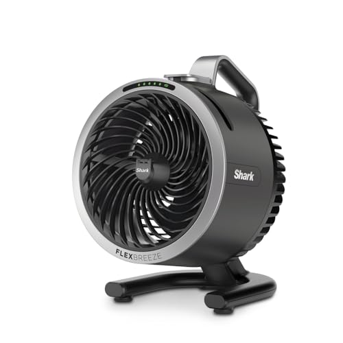 Detalle de Shark FlexBreeze HydroGo ventilador portátil 5 velocidades 🌬