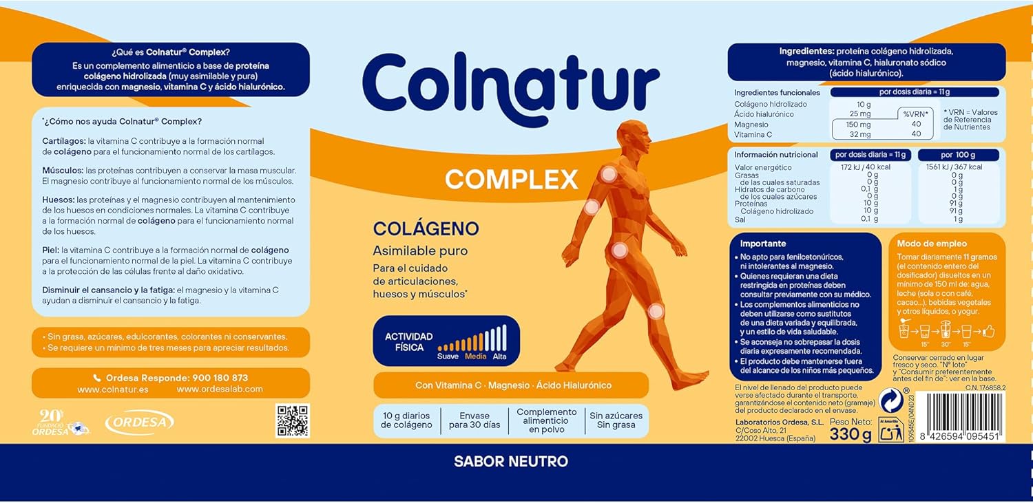 Thumbnail 6 de Colnatur Complex Neutro 330g Colágeno