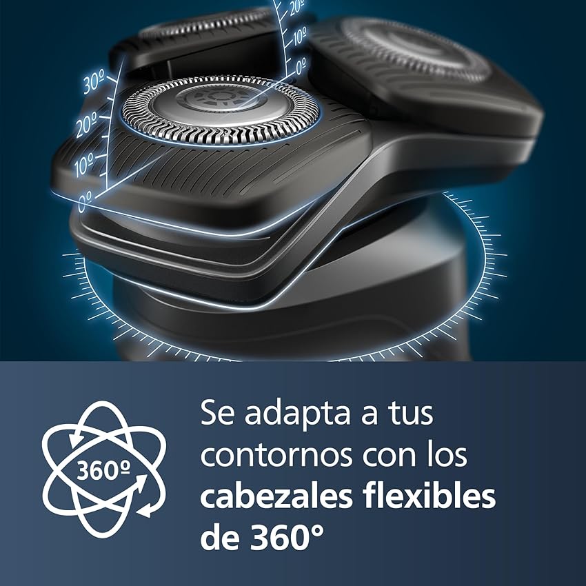 Thumbnail 5 de Philips Shaver serie 5000 Wet & Dry 💈 con SkinIQ y estuche