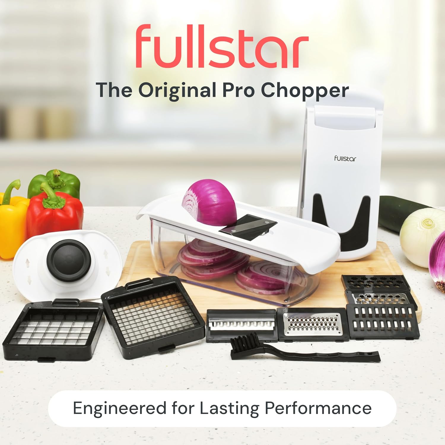 Thumbnail 1 de Fullstar Pro 8-in-1 Vegetable Chopper and Mandoline Starter Kit