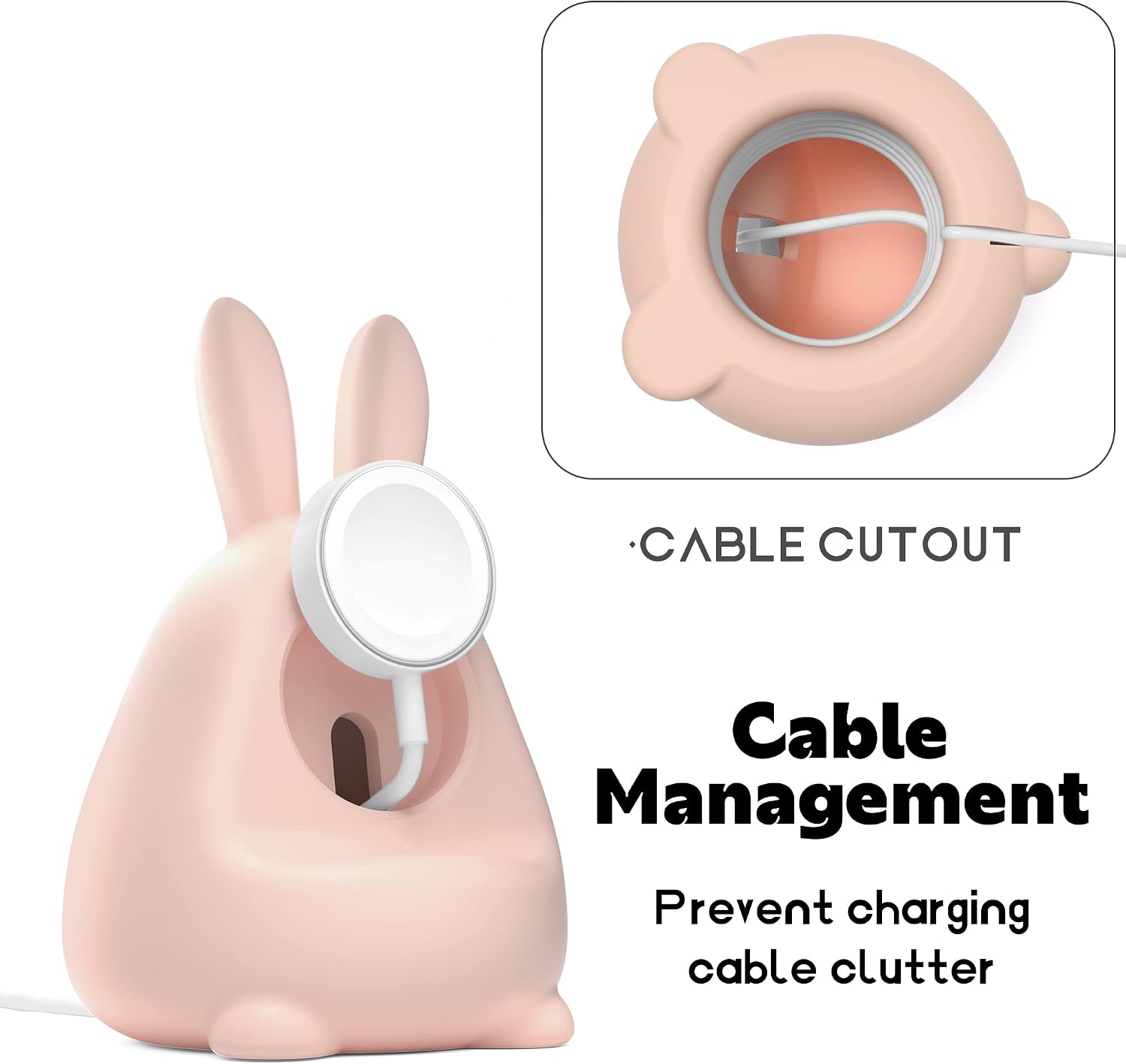 Detalle de ELETIUO Charger Stand for Apple Watch 45mm