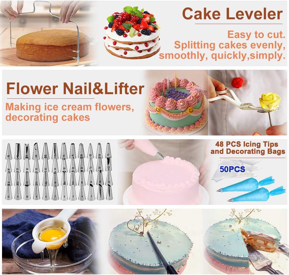 Detalle de Cake Decorating Kit, 436-Piece Set