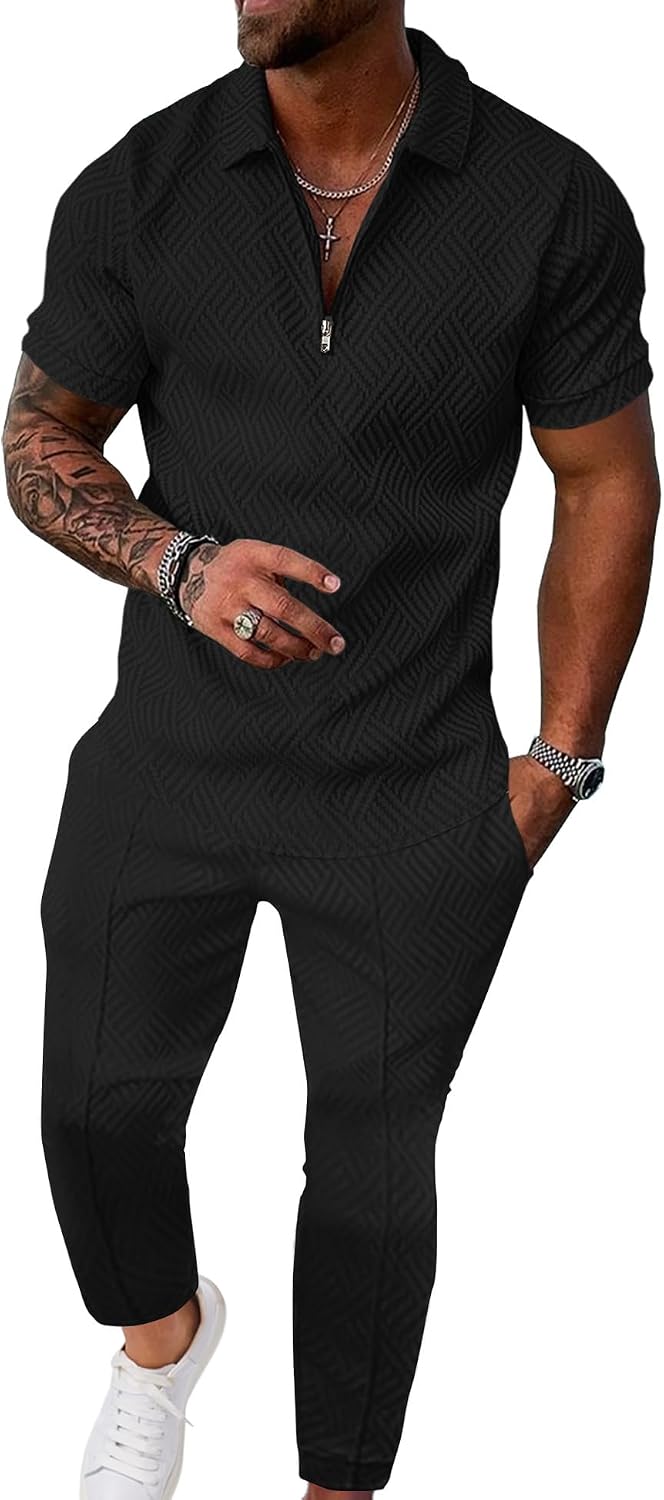 Detalle de UOUA Men’s 2-Piece Sweat Tracksuit