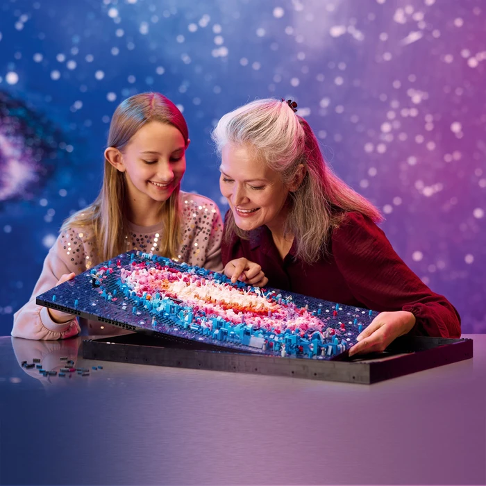 Thumbnail 7 de LEGO Art Die Milchstraßen-Galaxie 31212 – Farbiges Galaxie-Mosaik ab 18, mit Rahmen