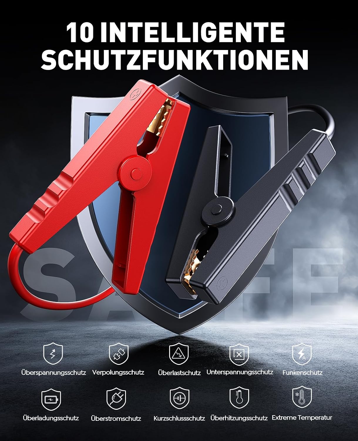 Thumbnail 5 de 5000A Starthilfe Powerbank mit Kompressor