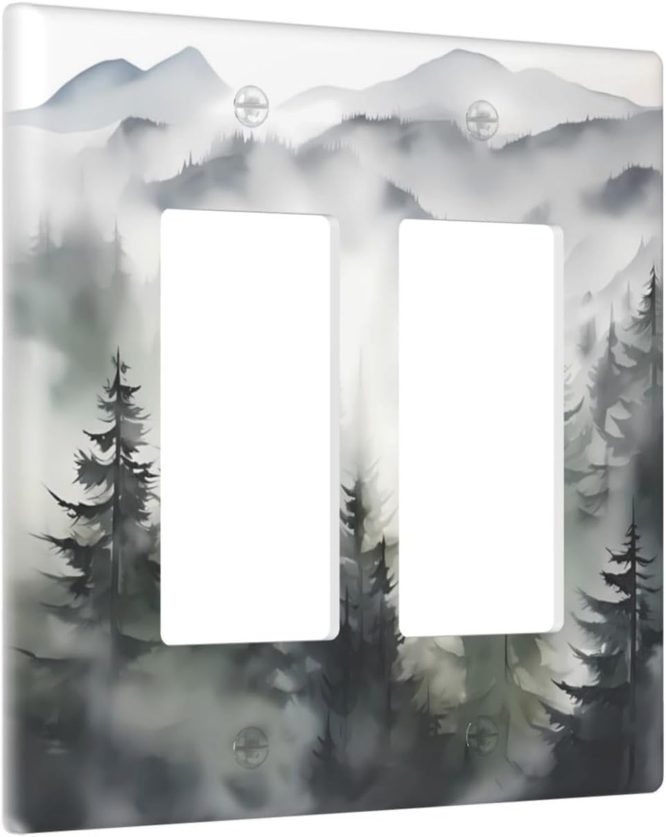 Detalle 2 de Light Switch Cover 2-Gang Double Rocker