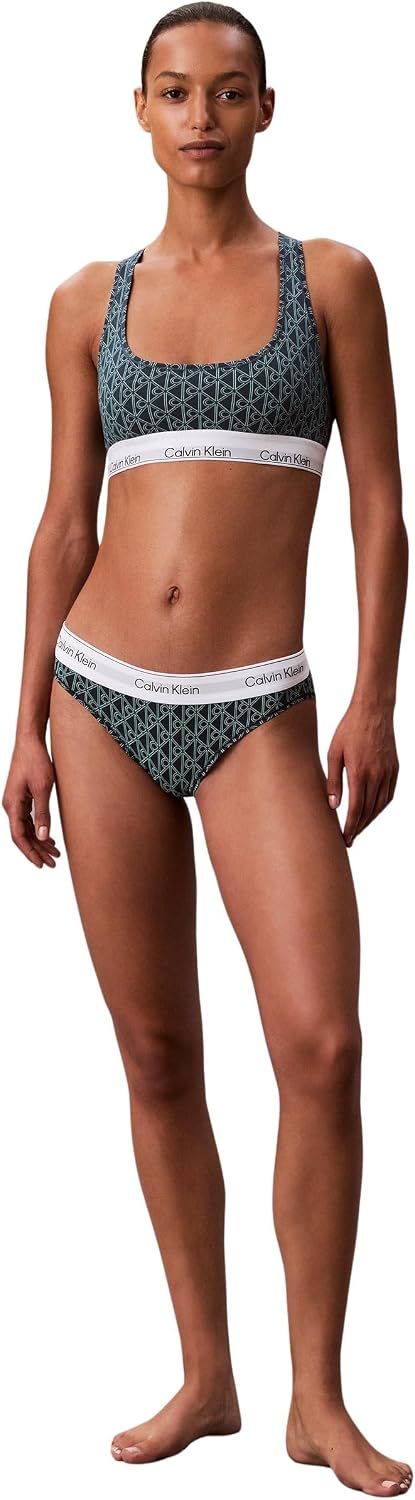 Detalle de Calvin Klein Women’s Unlined Bralette with Logo Underband