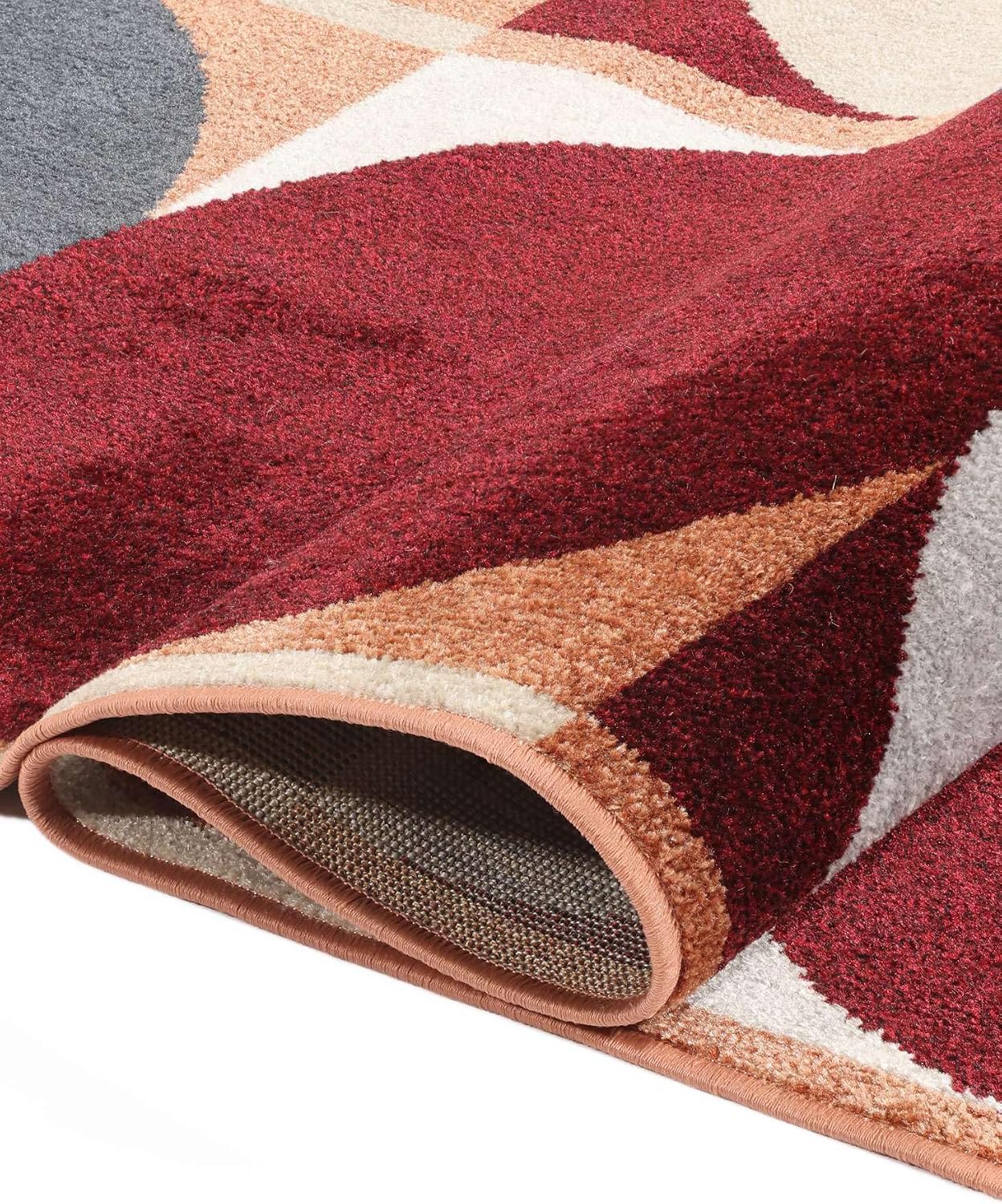 Thumbnail 6 de RugVista Jeff Modern Runner Rug, 80 x 300 cm, Red, Low Pile