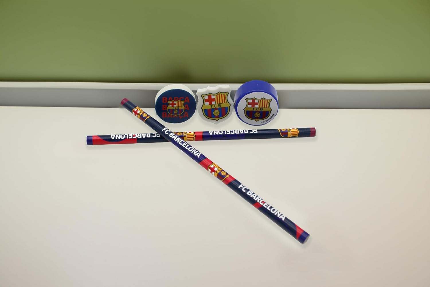 Thumbnail 4 de CYPBRANDS GS-719-BC FC Barcelona-schrijfwarenset met potloden en gummen