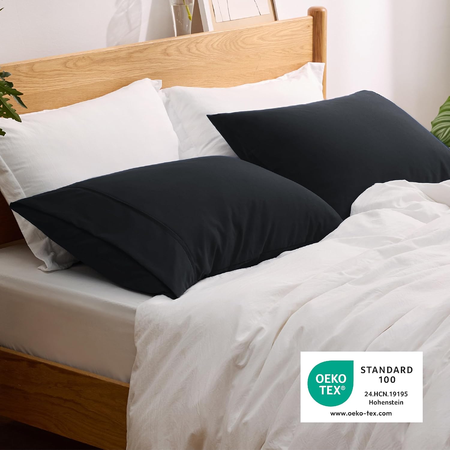 Detalle 2 de Bedsure Pillow Case 50x75 cm