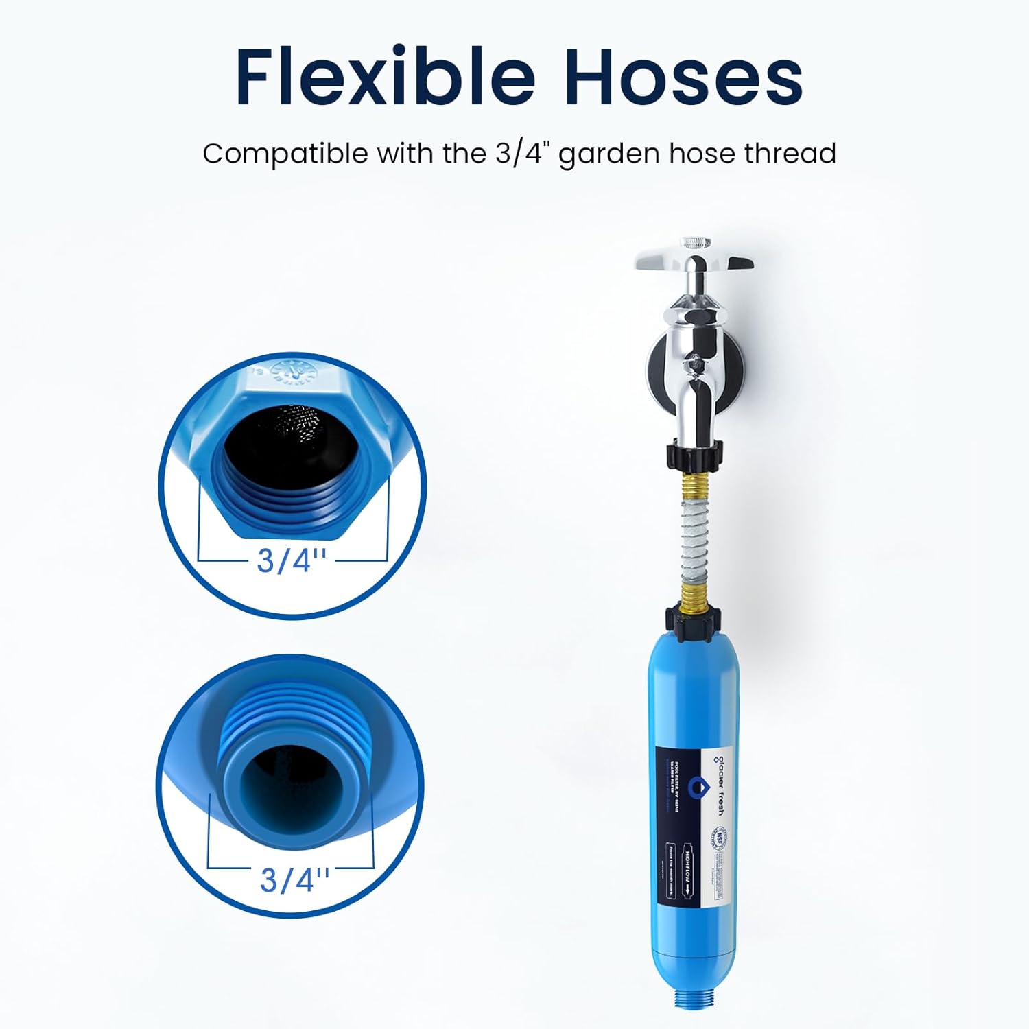Thumbnail 2 de GLACIER FRESH Garden Hose End Pre-Filter