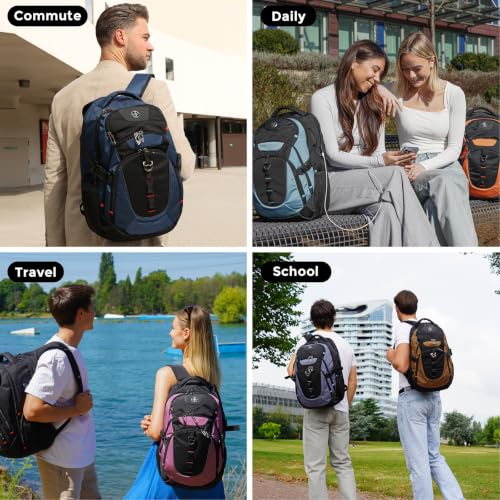 Thumbnail 7 de Swissdigital Design Laptop Backpack SD803-01: A Practical, RFID-Protected Carry with USB Charging