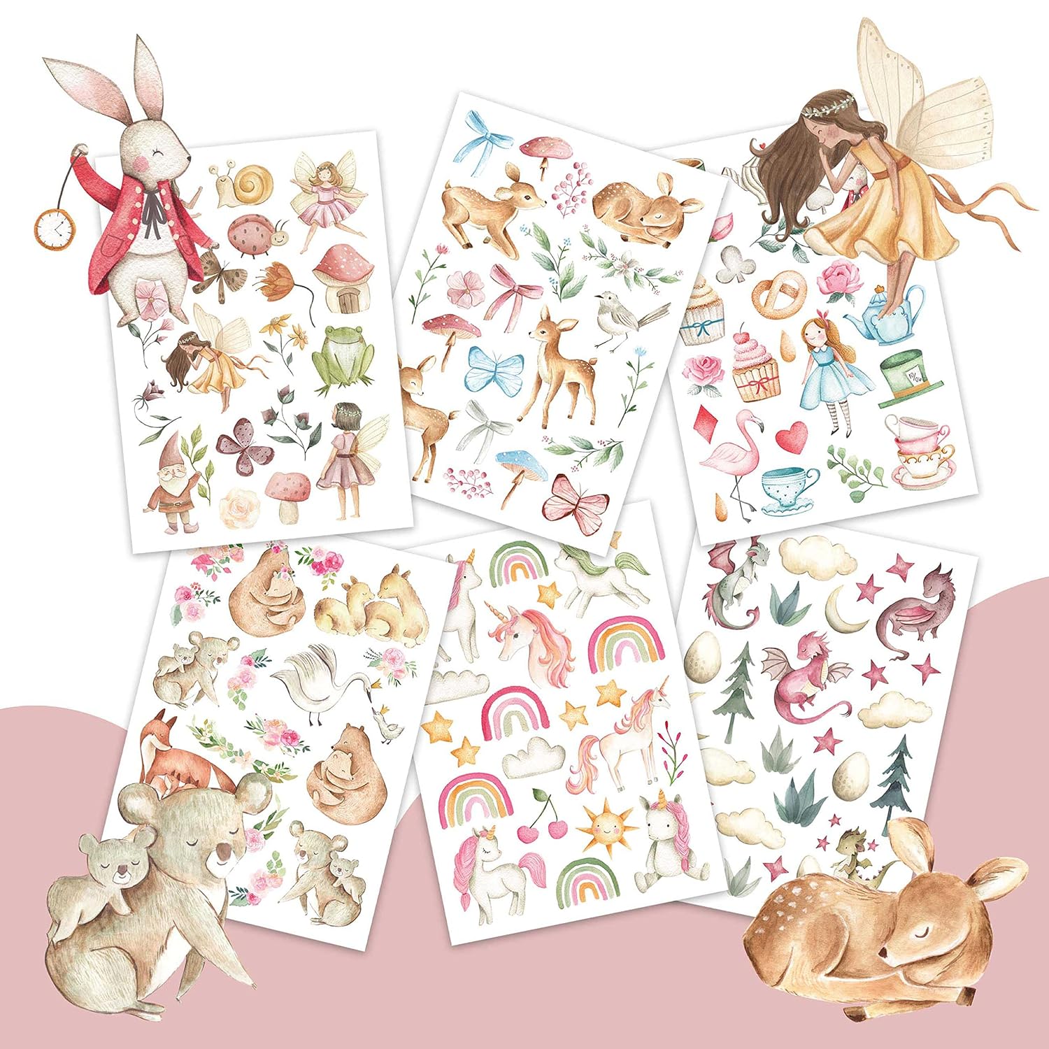 Thumbnail 5 de Papierdrachen 100 Hautfreundliche Kindertattoos