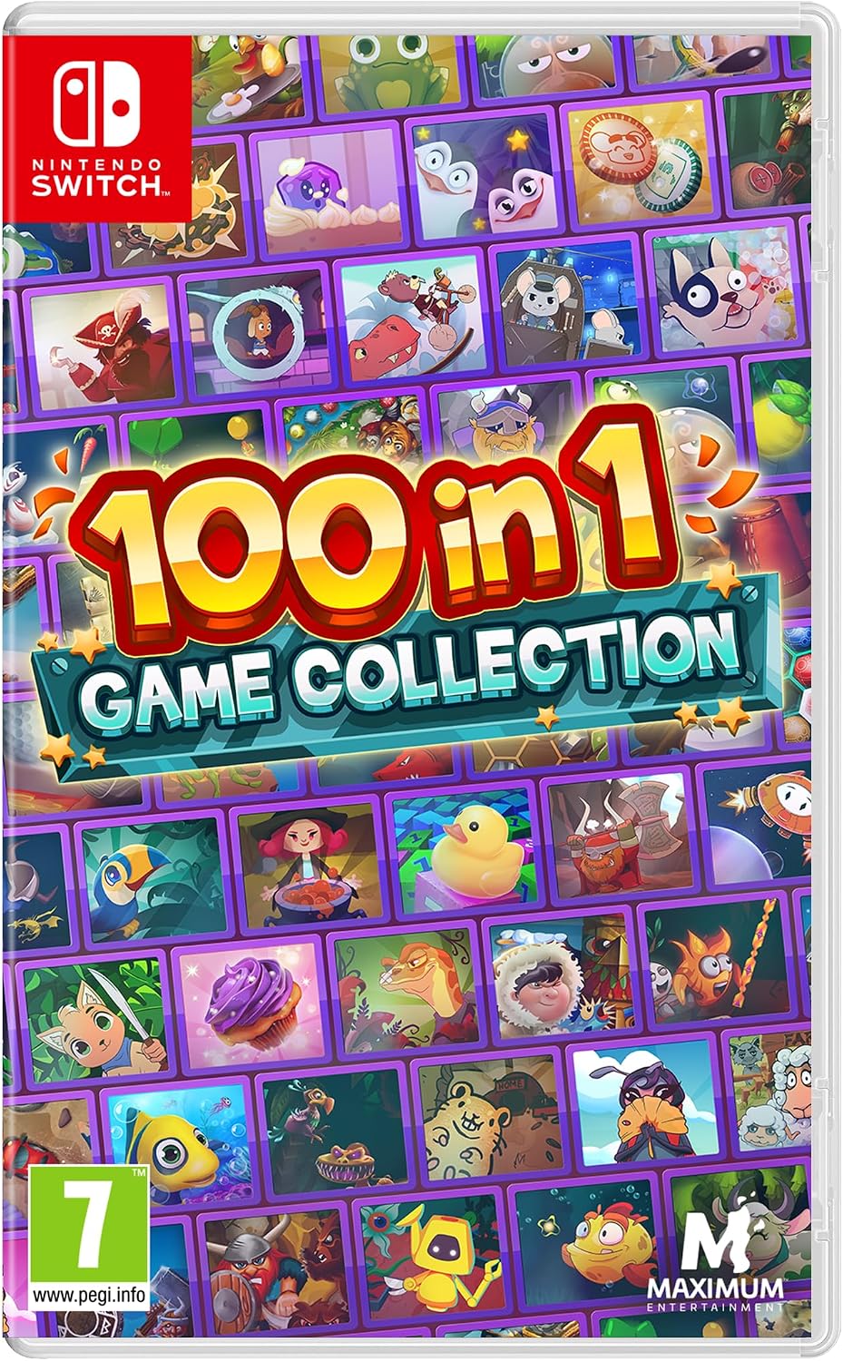 Detalle de 100 in 1 Game Collection sur Nintendo Switch : une compilation de 100 jeux d’arcade