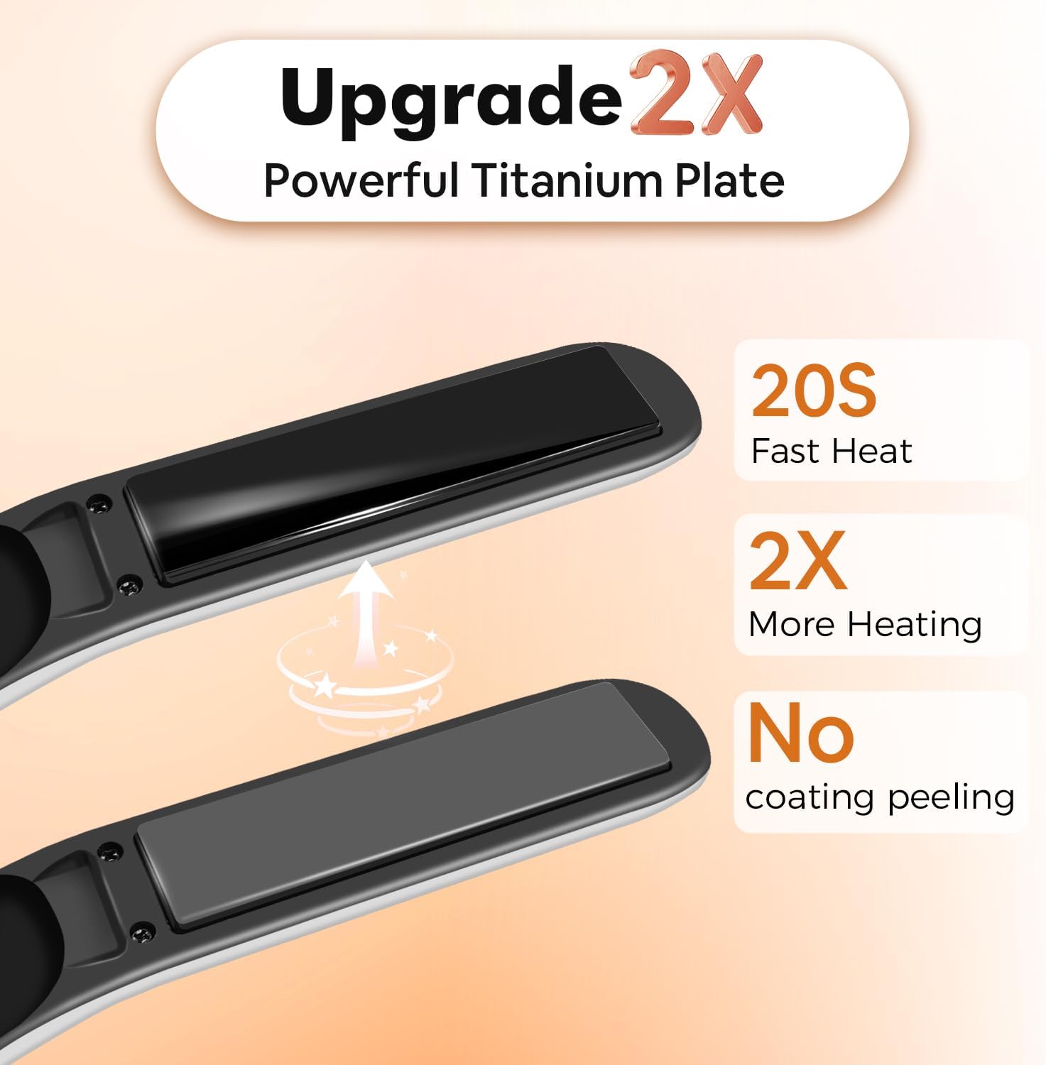 Detalle 2 de SUNMAY Cordless Hair Straighteners 205°C