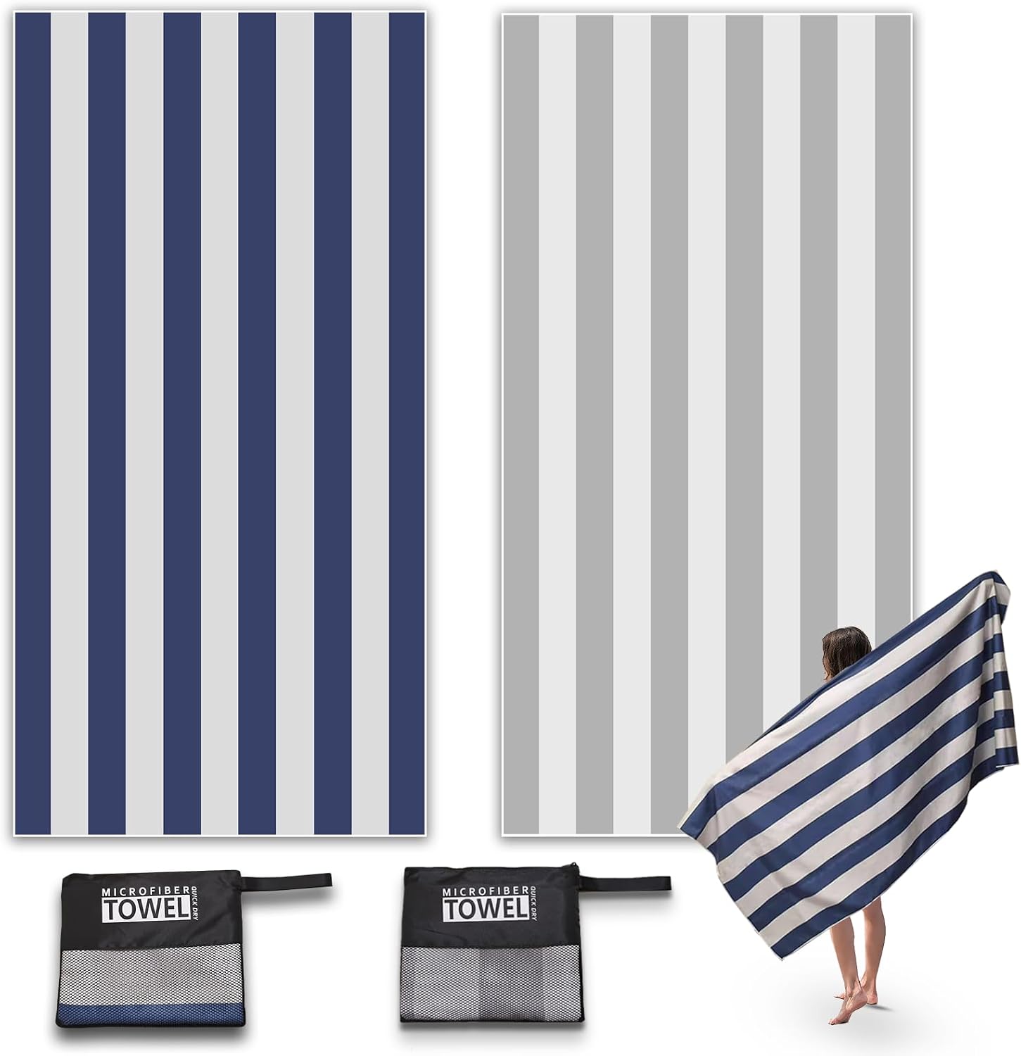 Detalle de Anavasi Microfibre Beach Towels 180x90cm