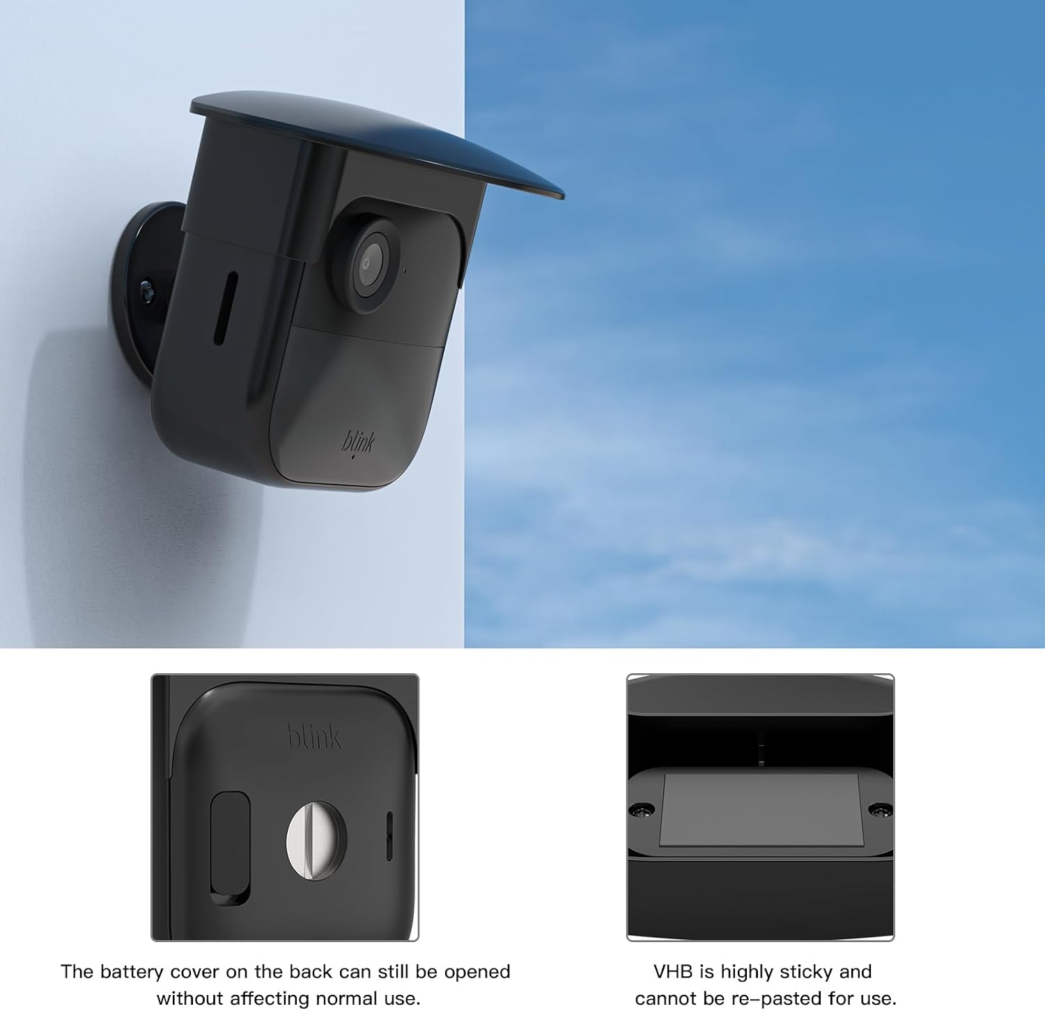 Detalle 2 de Weatherproof cover for Blink Outdoor 4, 2 pcs