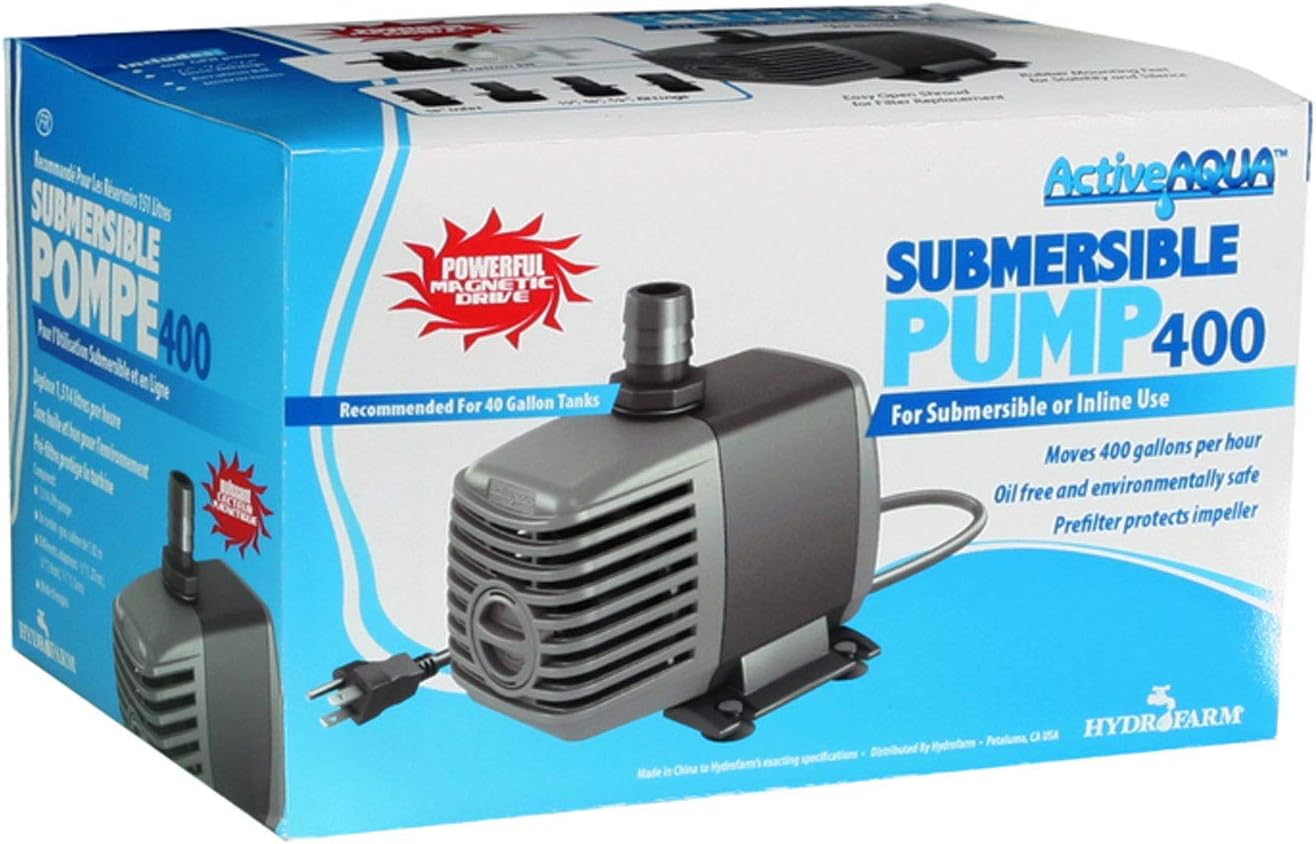 Detalle 2 de Active Aqua Submersible Water Pump 400 GPH