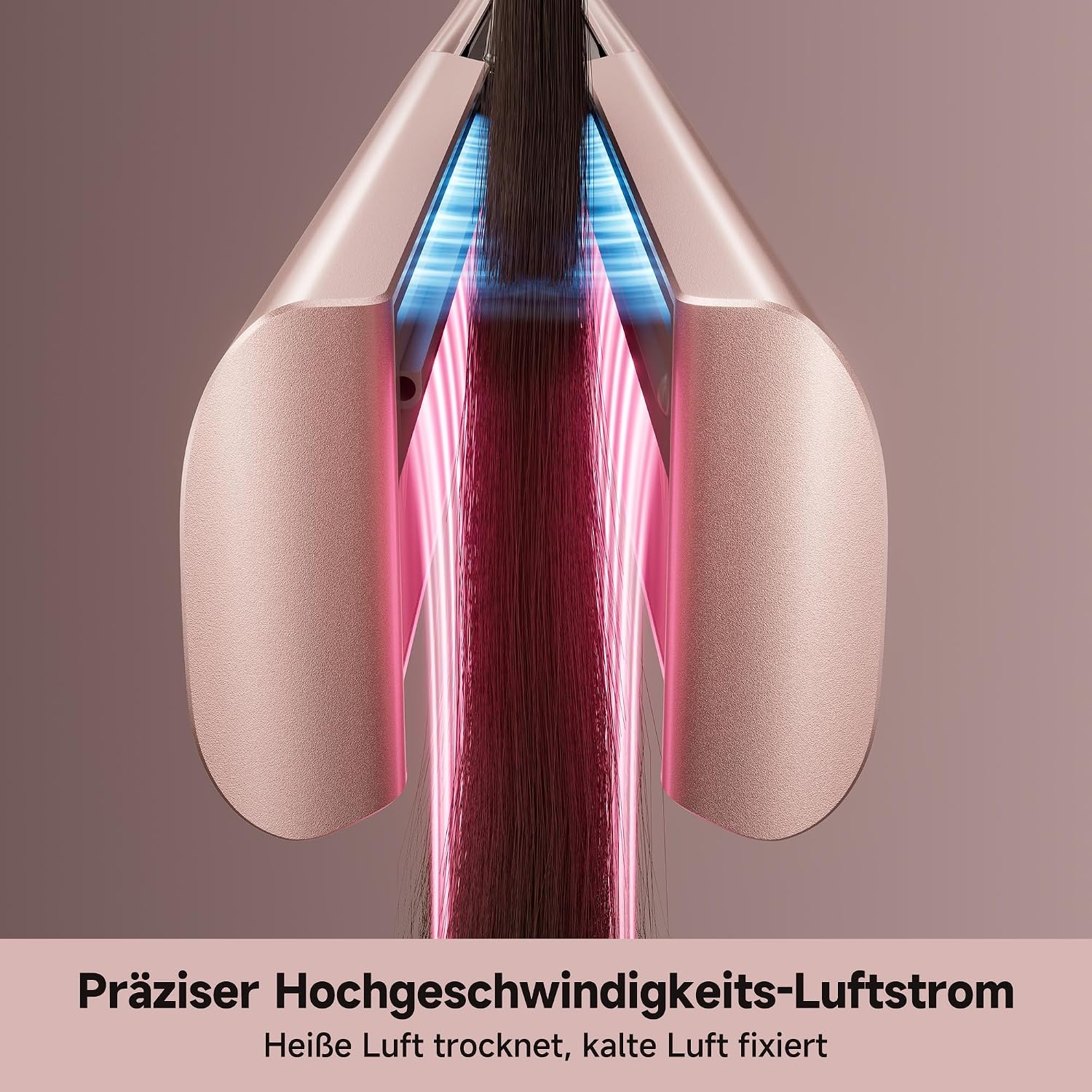 Detalle de DREAME Aero Straight Pro 2-in-1 Luftglätter – KI Styling, Dualer Luftstrom, 120.000 U/min