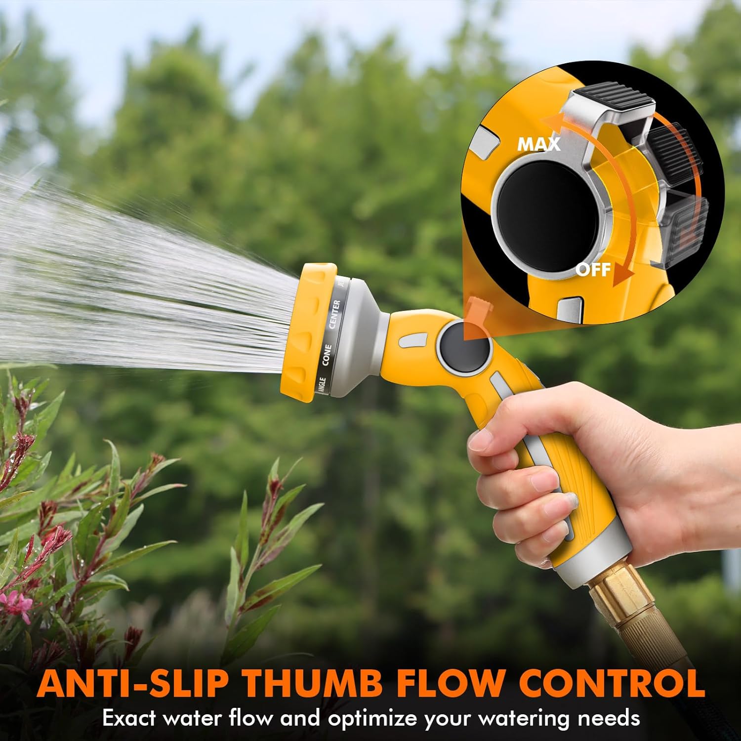 Detalle de RESTMO Garden Hose Spray Gun 9-pattern