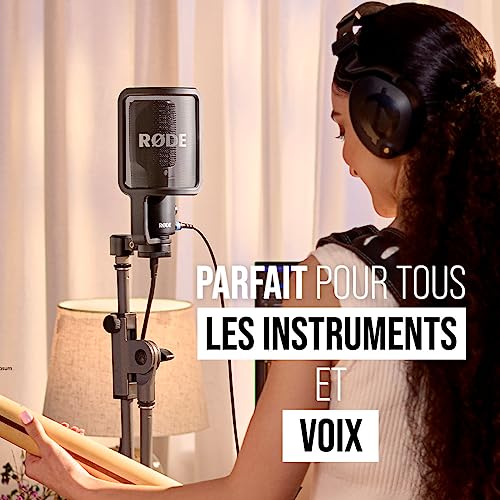 Thumbnail 3 de RØDE NT-USB+ : Microphone USB à Condensateur Pro avec Interface Audio Intégrée