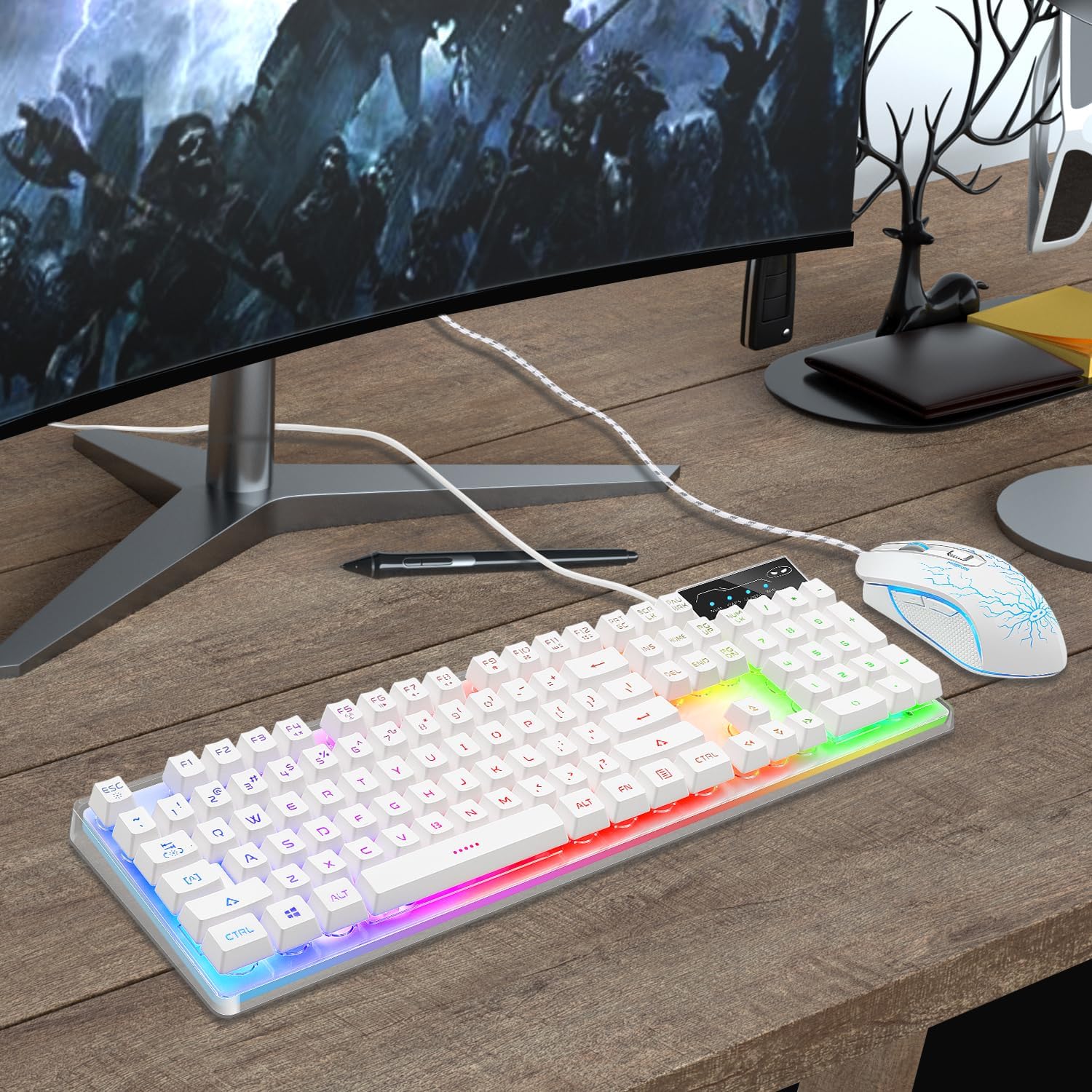 Thumbnail 6 de K1 Gaming Keyboard 104-Key ⌨