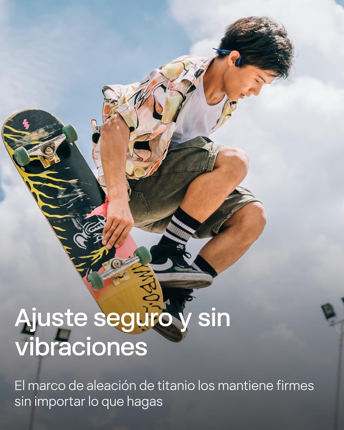 Detalle 1 de SHOKZ OpenMove Auriculares inalámbricos deportivos resistentes💧