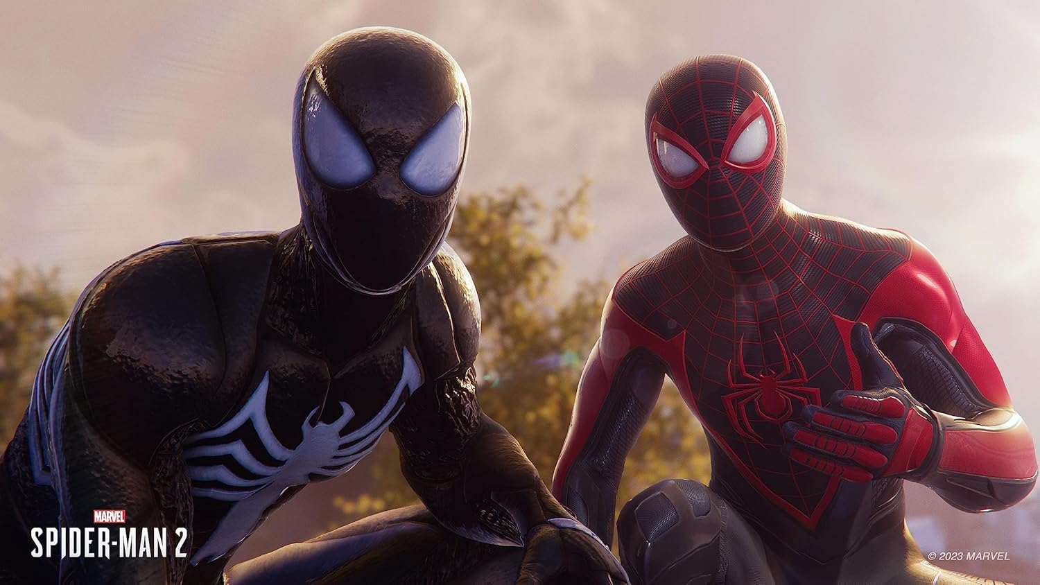 Detalle de Sony Marvel’s Spider-Man 2 sur PS5 (version physique sur CD) – Jeu d’action 1 joueur, PEGI 16, en français