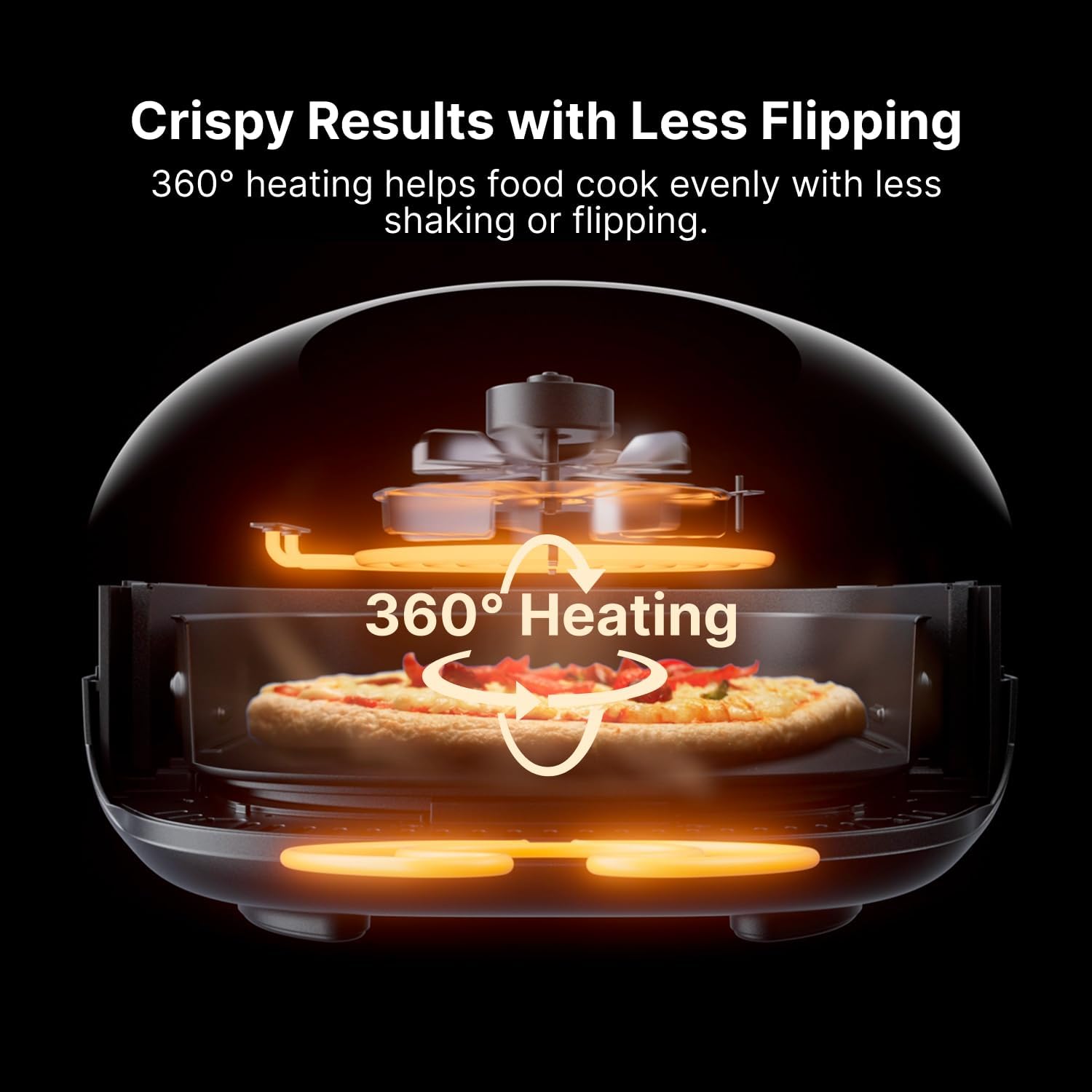Detalle de Typhur Dome 2 Large AI Smart Air Fryer with Dual Top & Bottom Heating