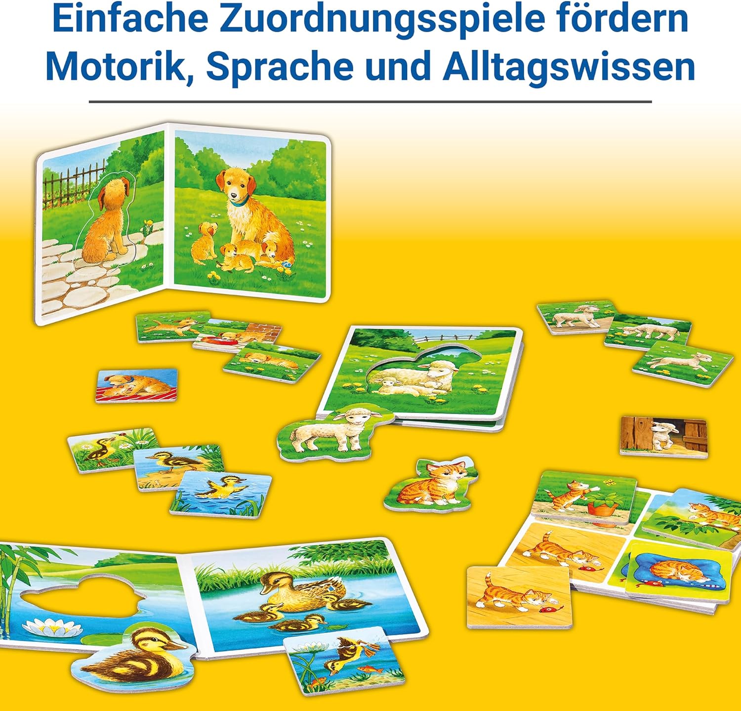 Thumbnail 2 de Ravensburger 24731 Mein Tier zu Mir – Puzzelspiel für Kleinkinder ab 1,5 Jahren